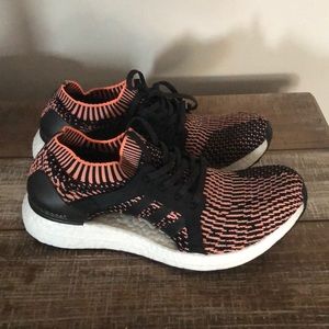 Adidas ultra boost tennis shoes.